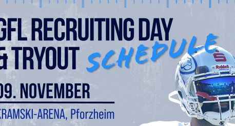 Zeitplan für den 09.11